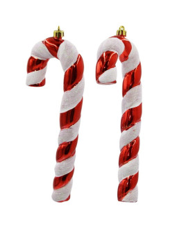 Bombka formówka plastikowa bezpieczna cukrowe laski 2szt mica 2