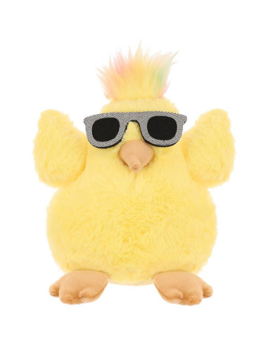 Kurczak w okularach 19cm dekoracja wiosenna