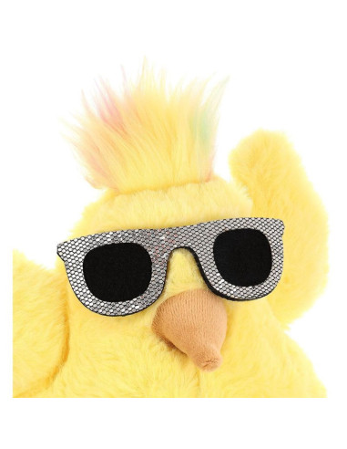 Kurczak w okularach 19cm dekoracja wiosenna