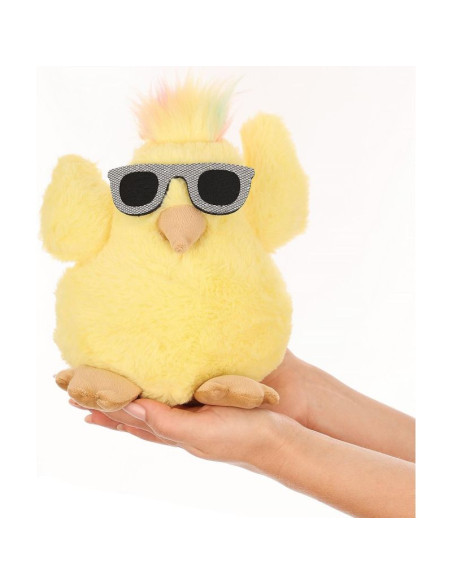 Kurczak w okularach 19cm dekoracja wiosenna
