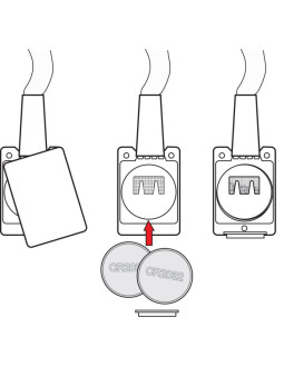 Smycz z paskiem led dł 120cm czerwony 2