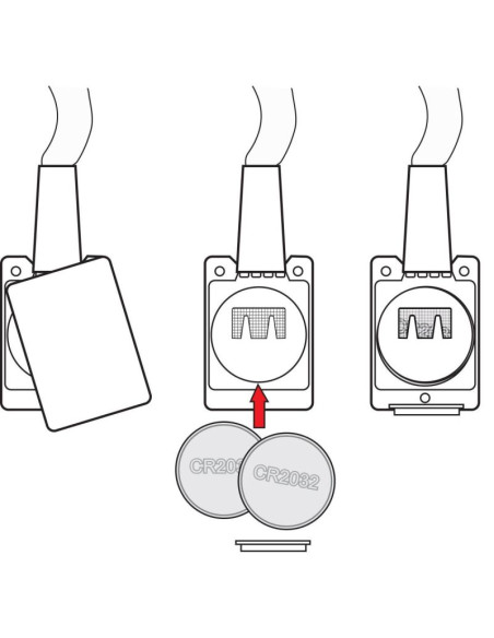 Smycz z paskiem led dł 120cm czerwony