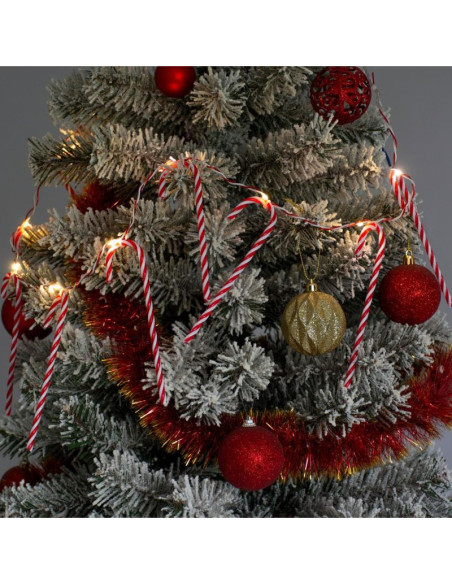 Lampki girlanda 10 led lizaki laski choinkowe ciepły biały luca