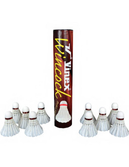 Lotki do badmintona piórkowe vinex wincock no10  /10szt/ vsco-w10 2