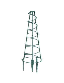 Podpora do roślin floo supports stożkowa 25x60cm zielony leśny