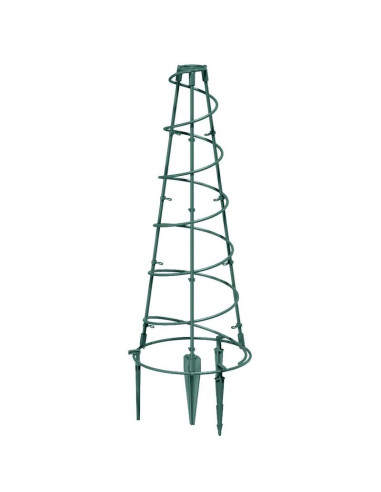 Podpora do roślin floo supports stożkowa 25x60cm zielony leśny
