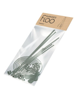 Podpora do roślin floo supports stożkowa 25x60cm zielony leśny 2