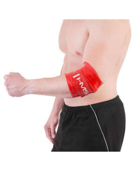 Fb01 red 1.2 x 50 x 2080 mm guma do ćwiczeń hms