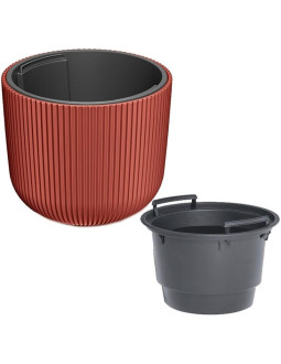 Doniczka do kwiatów milly śr 24cm miedziany