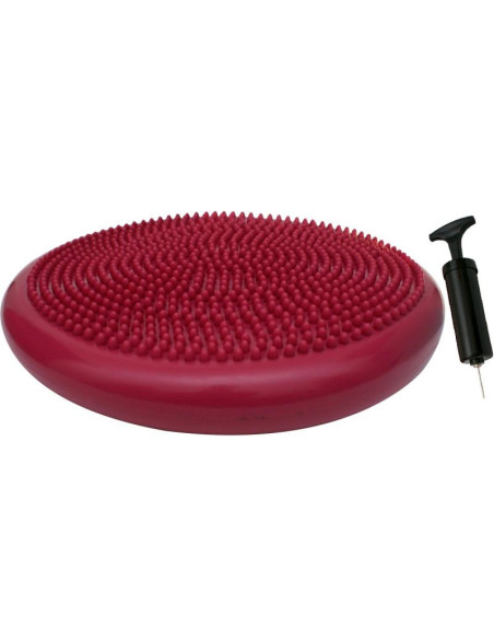 Dysk poduszka sensomotoryczna z pompką 33cm różowy enero fit
