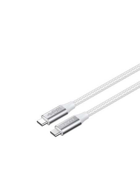 Kabel havit typ c-typ c cb6290 (biały/szary  100cm)