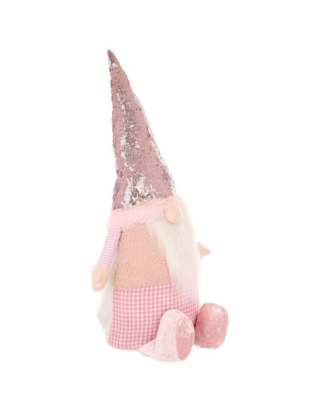 Skrzat dekoracyjny z cekinami 50cm różowy