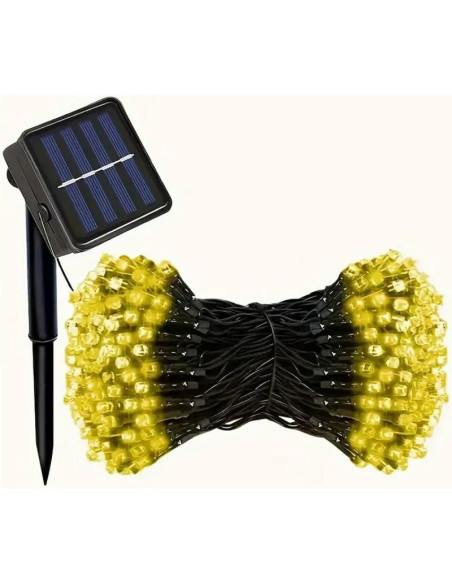 Oświetlenie solar parasola ogrodowego 5m 72led