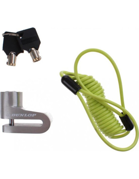 Blokada na tarczę hamulcową z linką przypominającą dunlop silver