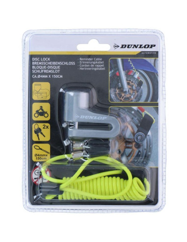 Blokada na tarczę hamulcową z linką przypominającą dunlop silver