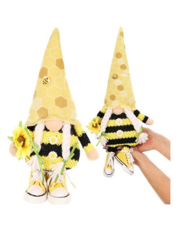 Skrzat gnom  pszczółka 25cm w trampkach dekoracja wiosenna