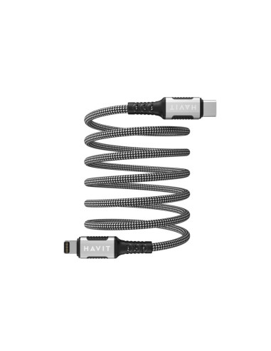 Kabel magnetyczny havit typ c-lightning (czarny)