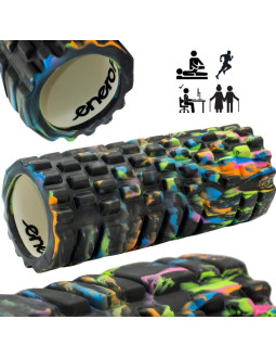 Wałek roller do ćwiczeń camouflage 14x33cm enero fit