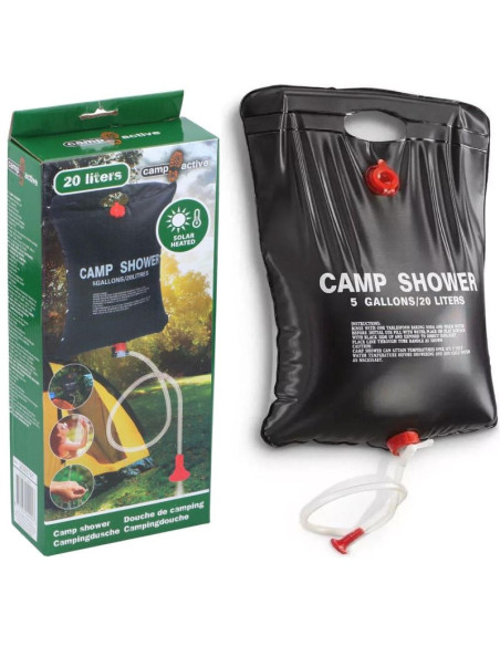 Prysznic solarny kempingowy turystyczny 20l camp active