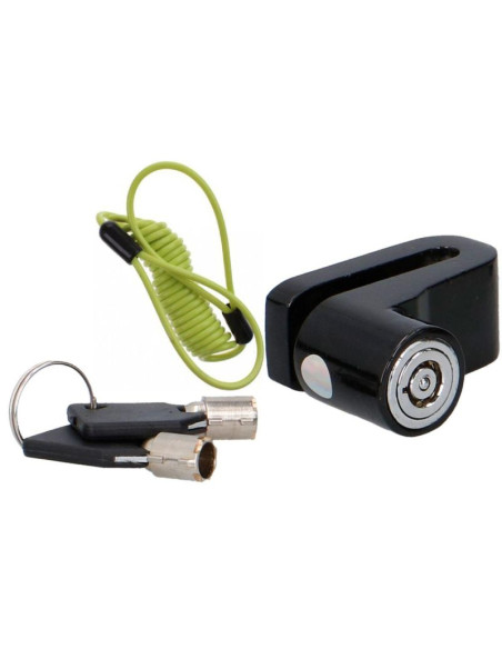 Blokada na tarczę hamulcową z linką przypominającą dunlop black