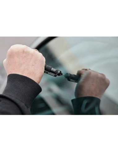 Długopis taktyczny guard tactical pen kubotan ze zbijakiem do szyb (yc-008-bl)