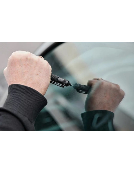 Długopis taktyczny guard tactical pen kubotan ze zbijakiem do szyb (yc-008-bl)