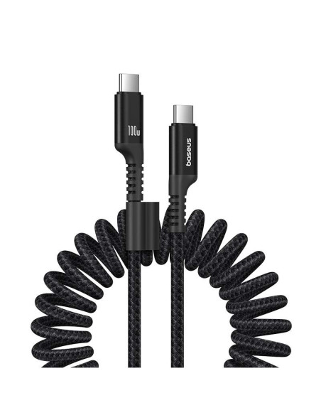 Kabel baseus fish-eye typ c-typ c 100w 1m (czarny)