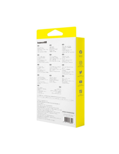 Kabel baseus fish-eye typ c-typ c 100w 1m (czarny)