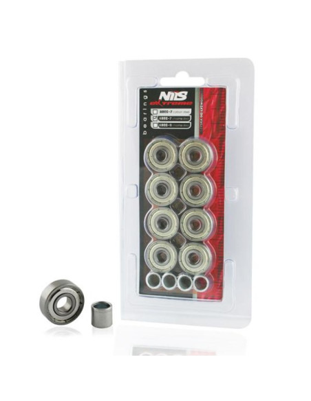 Abec-7 chrome łożyska (8 szt.) nils extreme