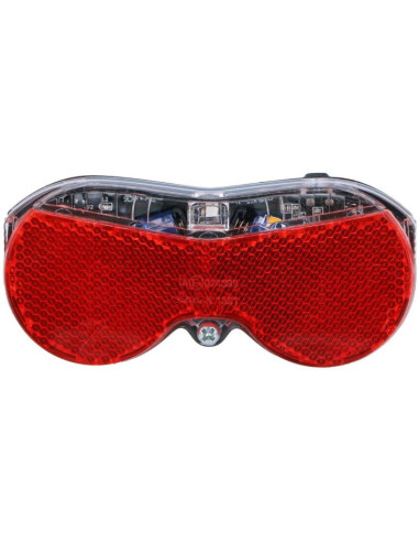 Lampka rowerowa na tył 3 led dunlop