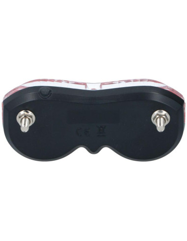 Lampka rowerowa na tył 3 led dunlop