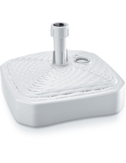 Podstawa do parasola kwadratowa umbrella base ratan biały