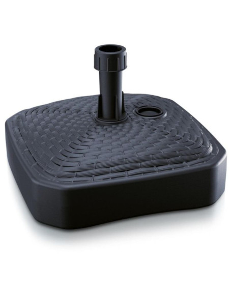 Podstawa do parasola kwadratowa umbrella base ratan antracytowy