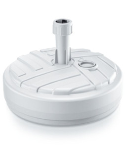 Podstawa do parasola umbrella base okrągła biała