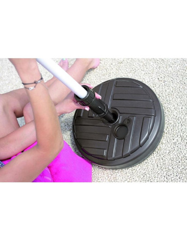 Podstawa do parasola umbrella base okrągła biała