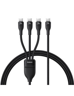 Kabel baseus flash series 3 100w 1,5m (czarny)