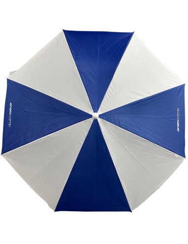 Parasol plażowo balkonowy 160cm biało niebieski 1067643