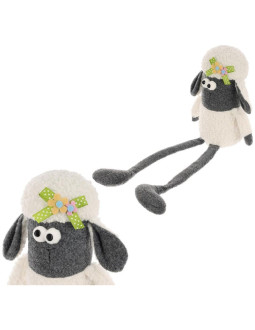 Owieczka siedząca 18cm dekoracja wiosenna 2