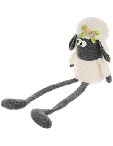 Owieczka siedząca 18cm dekoracja wiosenna