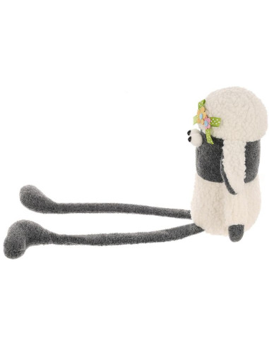 Owieczka siedząca 18cm dekoracja wiosenna