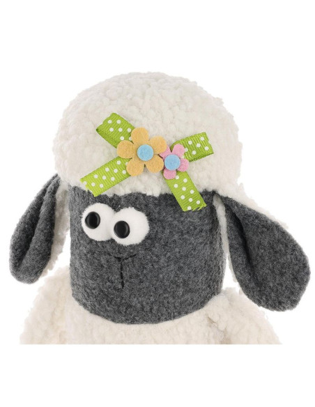 Owieczka siedząca 18cm dekoracja wiosenna