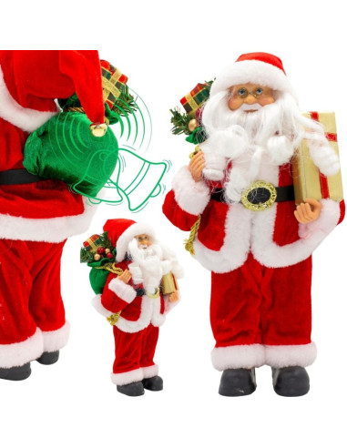 Święty mikołaj dekoracyjny 25 cm