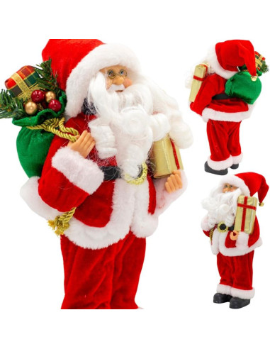 Święty mikołaj dekoracyjny 25 cm