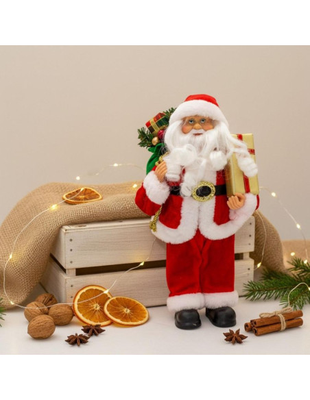 Święty mikołaj dekoracyjny 25 cm