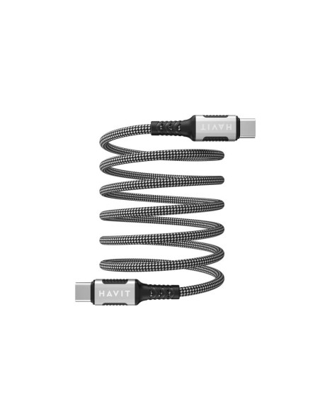 Kabel magnetyczny havit typ c-typ c cb6297 czarny