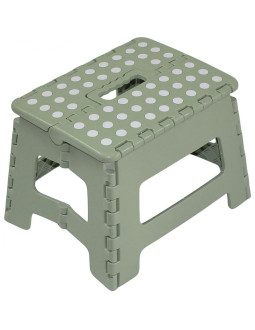 Stołek taboret antypoślizgowy składany zielony