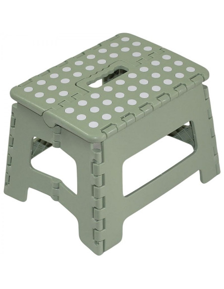 Stołek taboret antypoślizgowy składany zielony