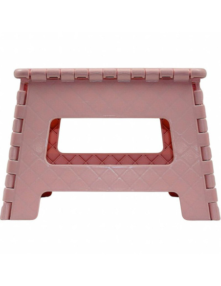 Stołek taboret antypoślizgowy składany różowy