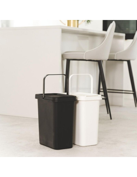 Śmietnik kosze na śmieci 12 l systema sortibox czarny recykling
