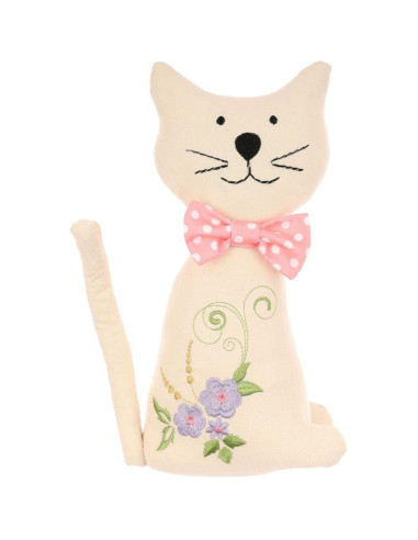 Kot 28cm dekoracja wiosenna